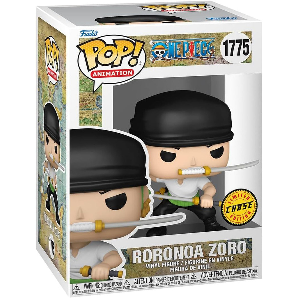 Funko Pop Animation One Piece Roronoa Zoro Chase #1775 | Shopee Brasil