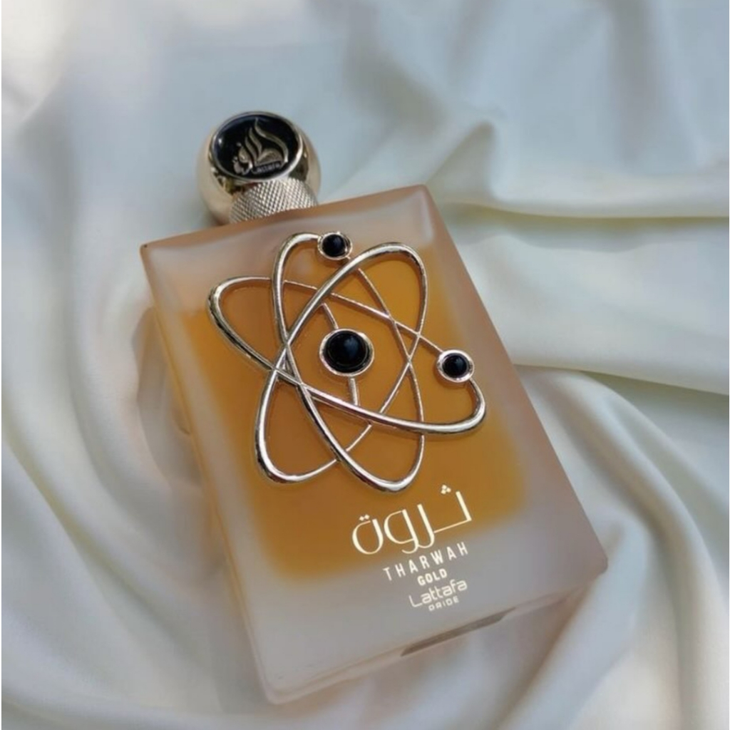 Perfume Lattafa Tharwah Gold Original| 100ml EDP | Shopee Brasil