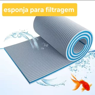 Esponja bioquímica algodão de 8 camadas para Filtragem de aquário