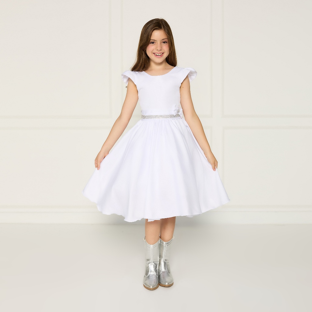 Primeira Comunhão Vestidos Para Meninas De 14 Anos Shop Vestido