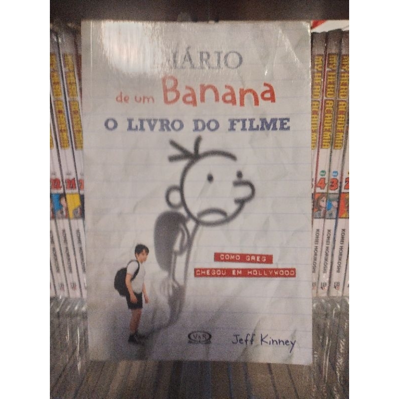 livro diário de um banana o livro do filme | Shopee Brasil