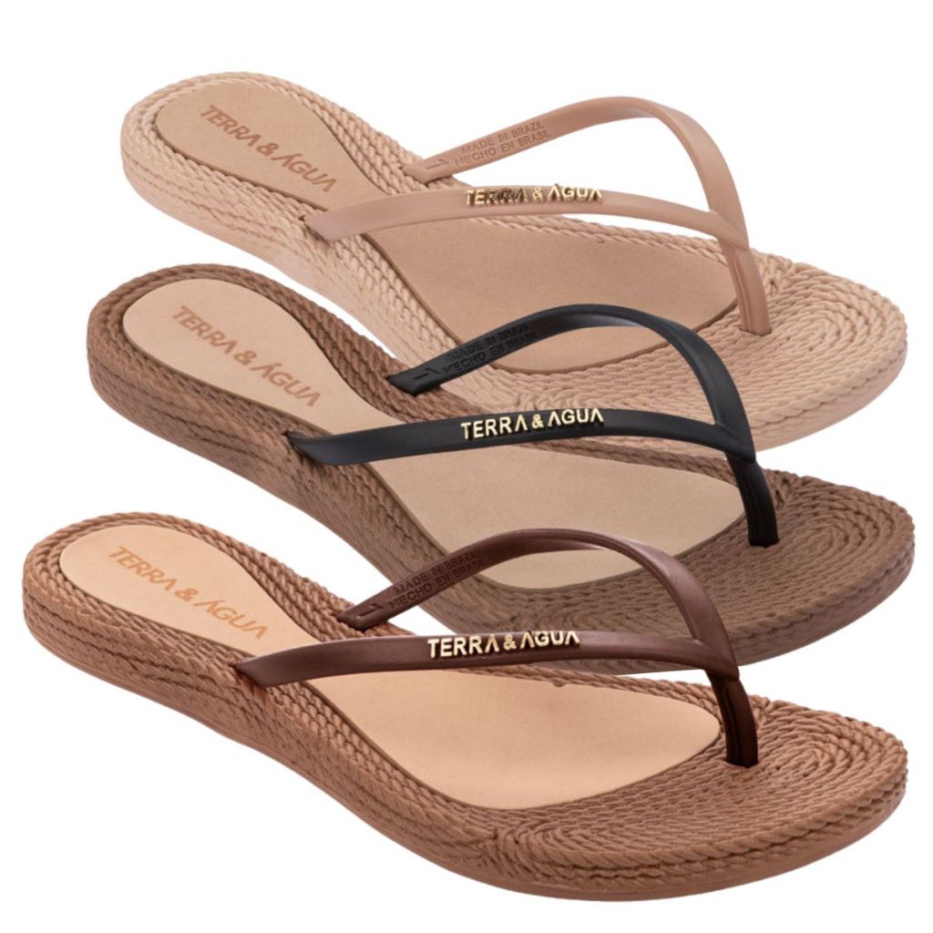 SANDALIA CHINELO RASTEIRO FEMININO TERRA E AGUA | Shopee Brasil