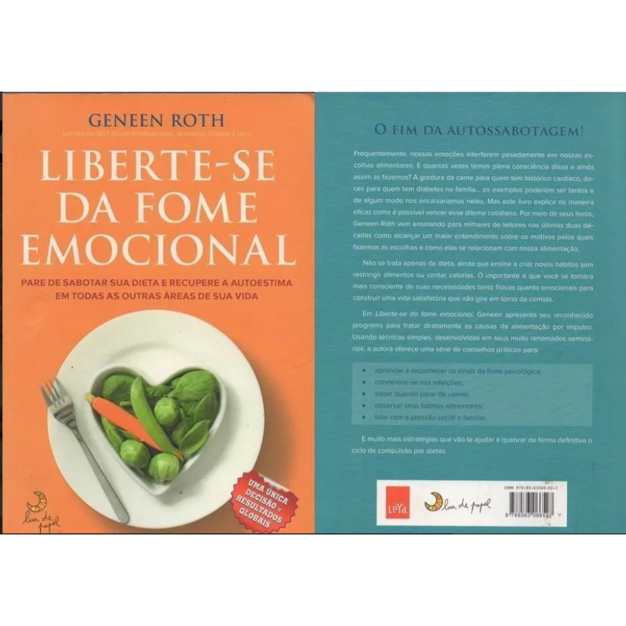 Livro Liberte-se Da Fome Emocional - Geneen Roth | Shopee Brasil