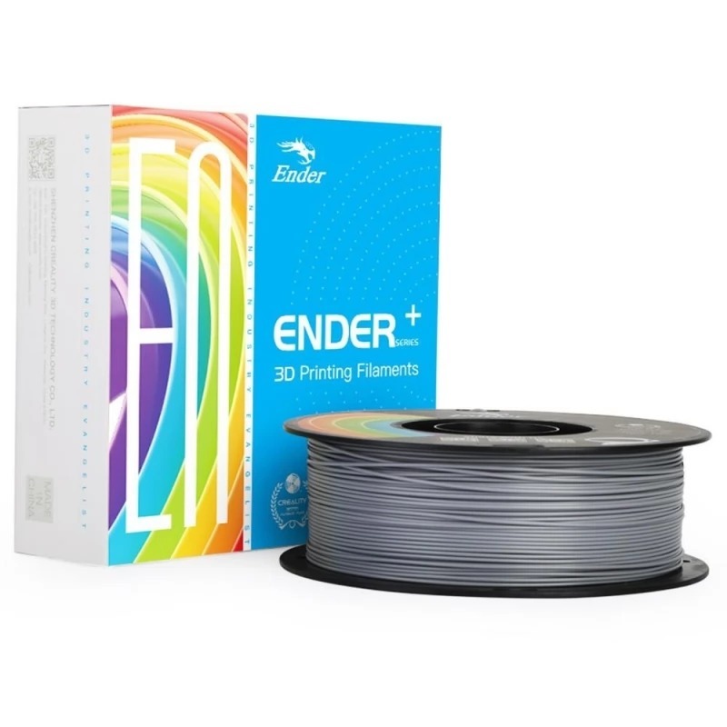 Filamento Creality PLA+ Ender Cinza