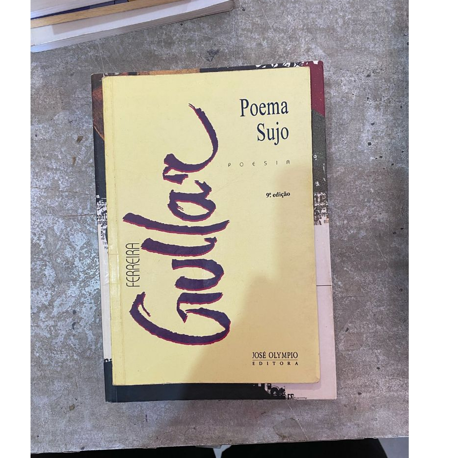 Poema Sujo - Ferreira Gullar | Shopee Brasil