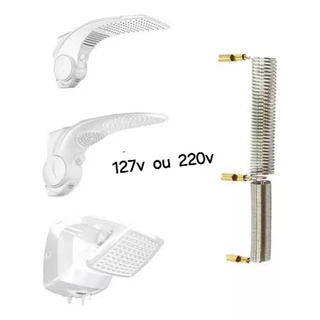 1 unidade Resistência Duo Shower, Quadra e Futura 5.500W 127v ou 7500w 220V para chuveiro Lorenzetti