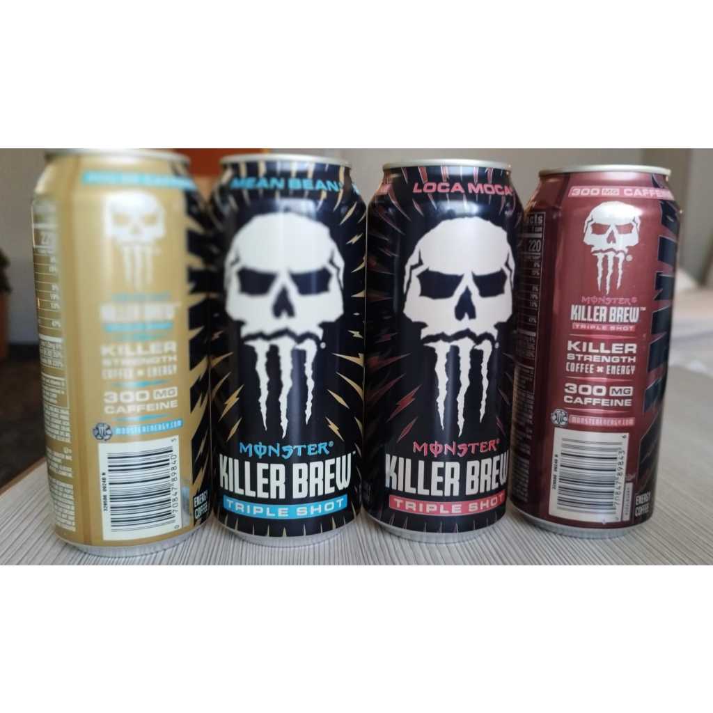 Monster Killer Brew - Loca Moca / Mean Bean - Caveira | Shopee Brasil