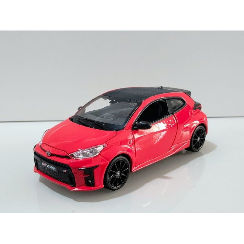 MINIATURA CARRINHO TOYOTA GR YARIS ESCLA 1/24 | Shopee Brasil