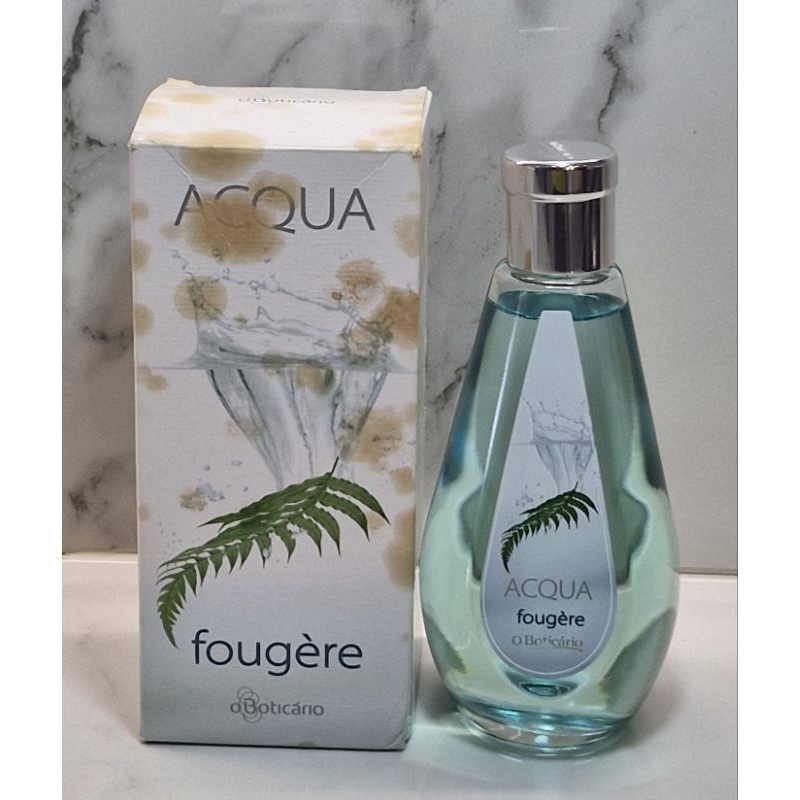 ACQUA FOUGÉRE 250ML - DESCONTINUADO OBOTICÁRIO. | Shopee Brasil