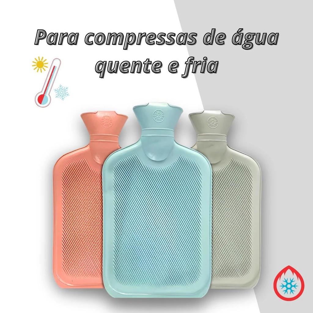 Bolsa Térmica Compressa Multiuso Quente e Frio 2L Alívio Rápido das ...
