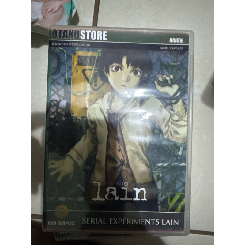 DVD Anime Serial Experiments Lain – Completo – Edição Especial
