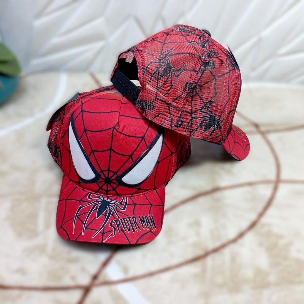 Boné Infantil Meninos Telinha Redinha Personagens Passeio Aba Curva Personagens