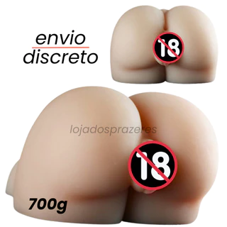 Masturbador Masculino Bunda Cyberskin Vagina Ânus em Oferta na Shopee