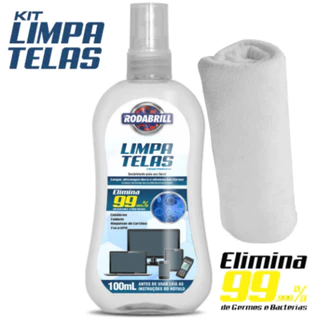 Kit Limpa Telas 100ml - RODABRILL