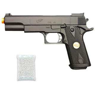 Pistola de AirSoft Spring P169 1911 6mm - Double Eagle + 2000 BBs 0,12g