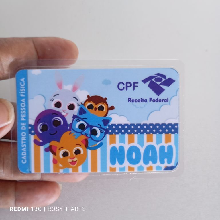 CPF PERSONALIZADO FAZEMOS QUALQUER TEMA! | Shopee Brasil