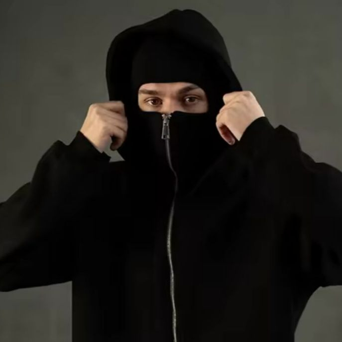 casaco balaclava moletom tendencia