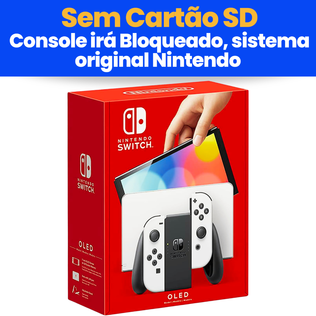 Nintendo Switch OLEDモデル + MICRO SD 256gb Cartão de memória SanDisk 256 GB Nintendo Switch MicroSDXC