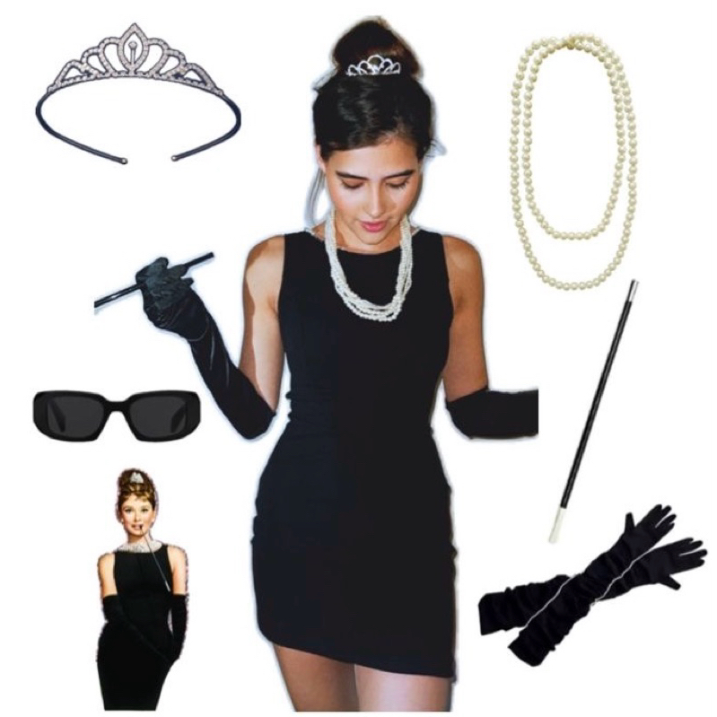 Kit 6 peças fantasia completa Bonequinha de luxo adulto para ...