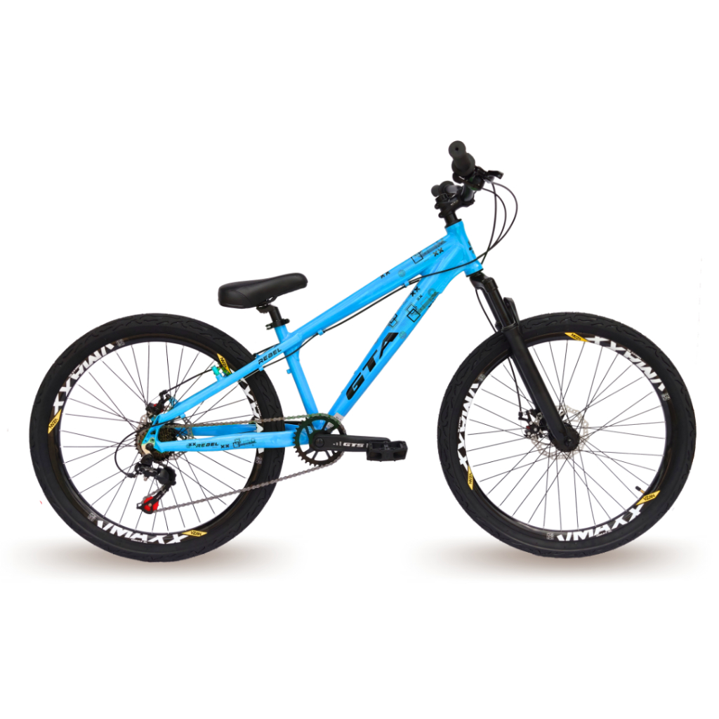 Bicicleta 26 Alum Freeride GTA Rebel 7v Freios a Disco, Susp