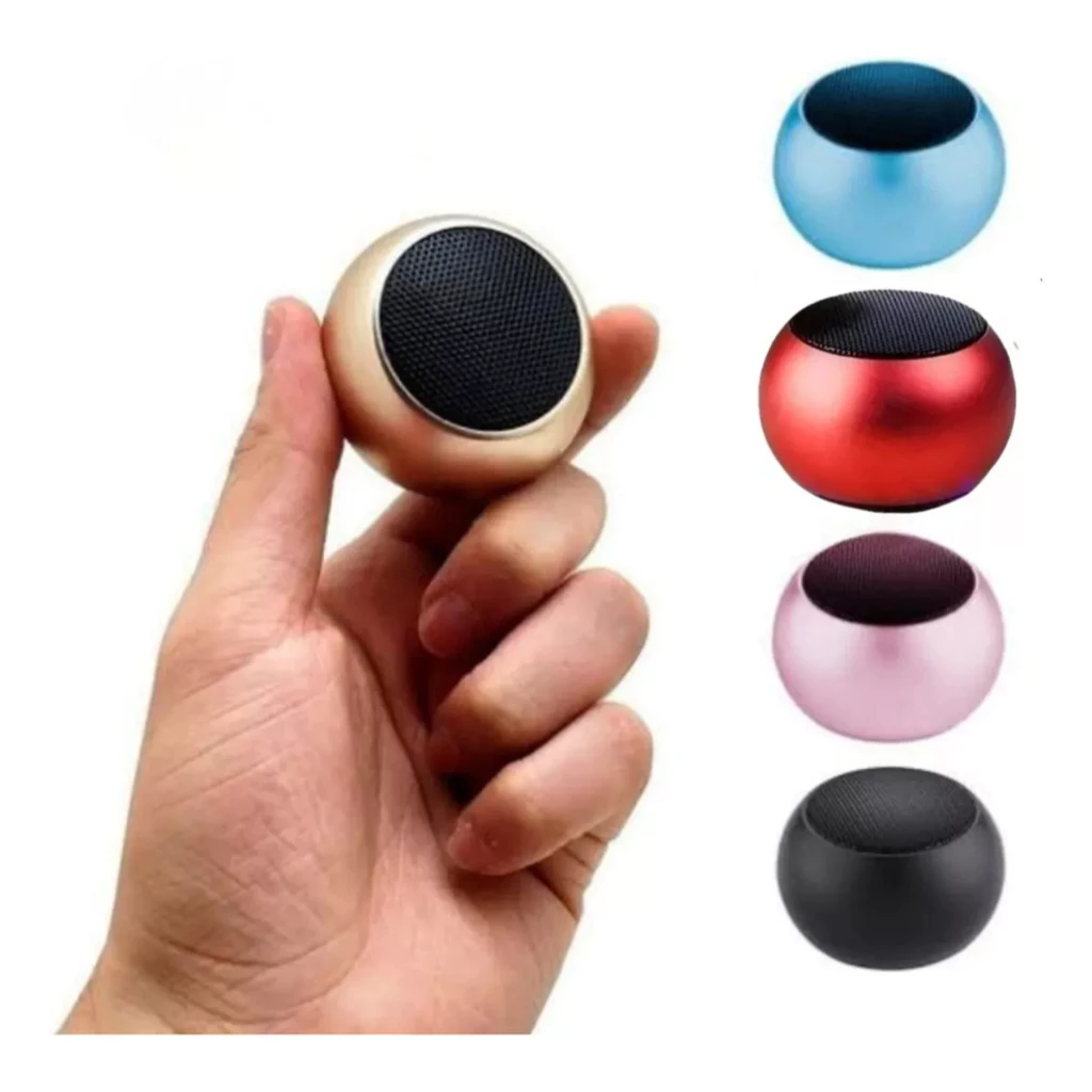 Mini alto-falante Bluetooth Office 9D Surround Sound, amplificador de metal, 3W 500mAh