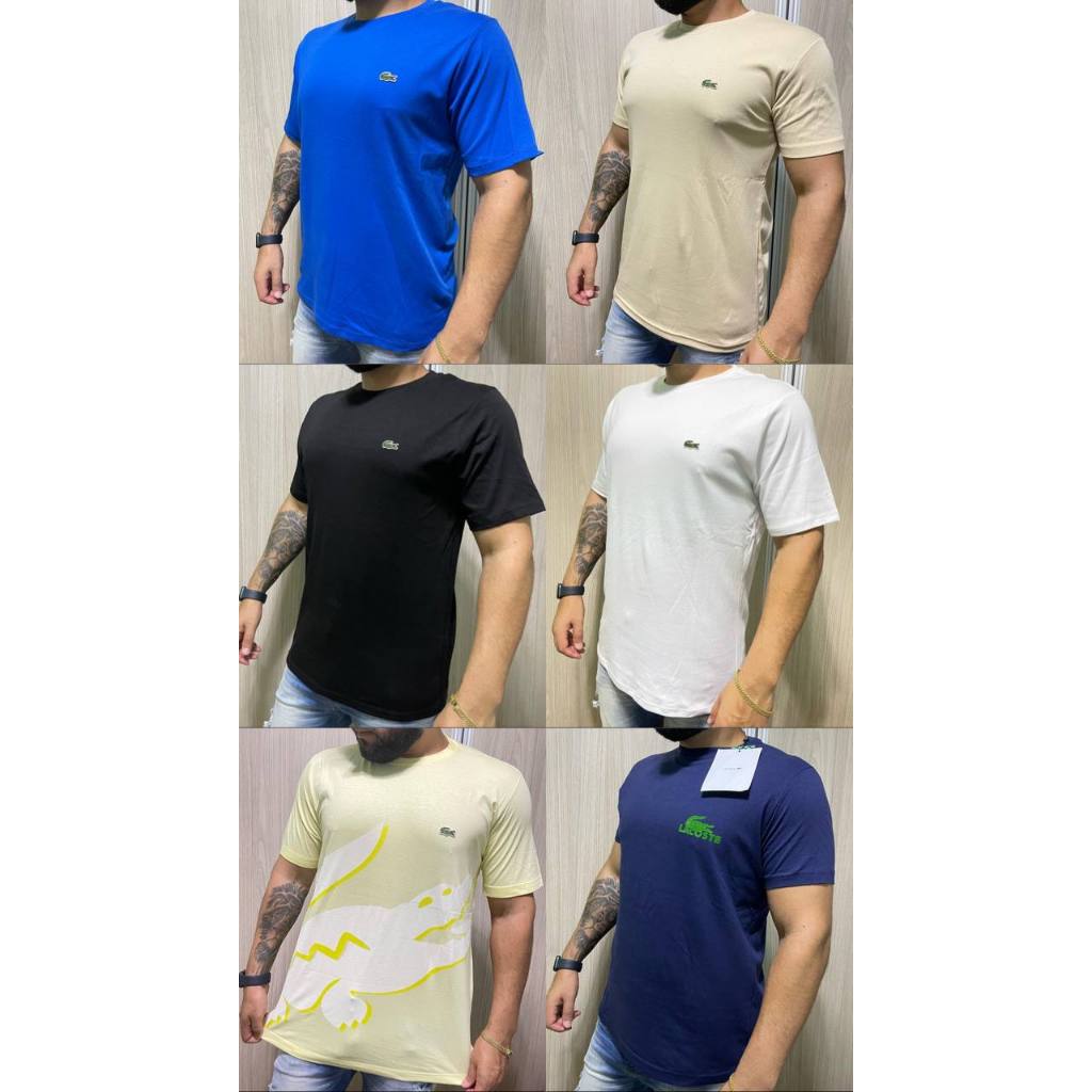 Camisetas De Grifes Jacaré Importadas | Shopee Brasil