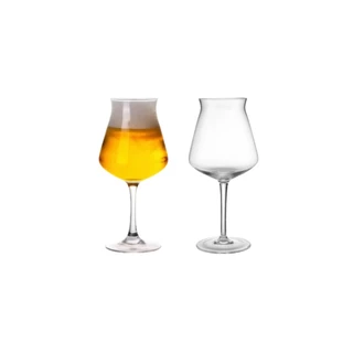 Taça de Cerveja Curinga p/ vários estilos de cerveja - 02 unidades Cristal