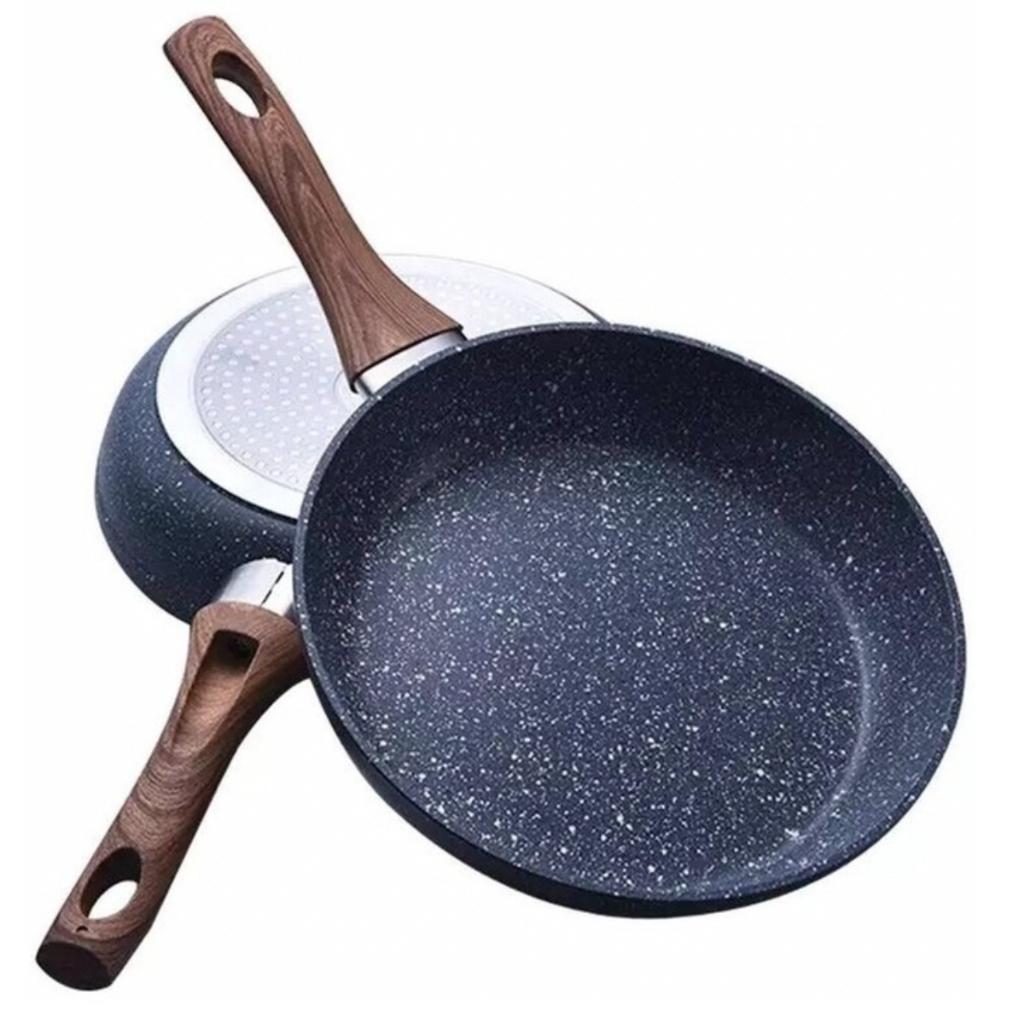 Frigideira Antiaderente Para Fogão Indução gás Cooktop revestimento ...
