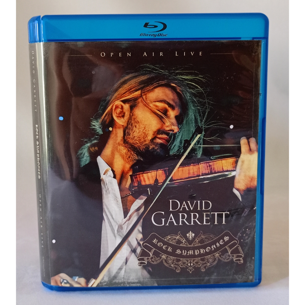 David Garrett - Rock Symphonies (Blu-Ray) | Shopee Brasil