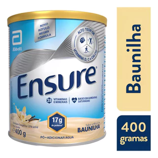 Suplemento Alimentar Ensure sabor Baunilha ABBOT 400 gramas