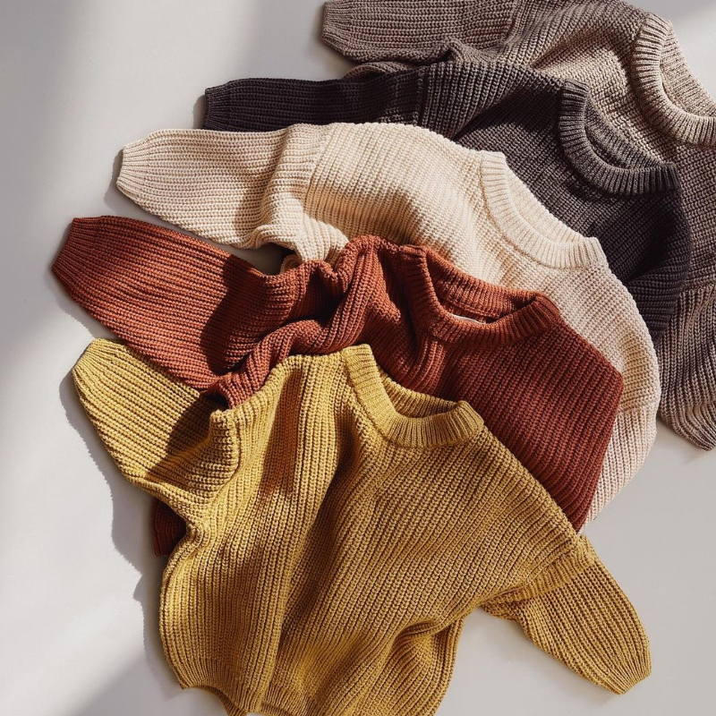 Blusa de frio para meninos em tricot
