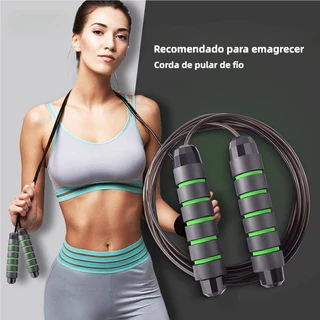 Corda de Pular Crossfit Profissional Academia Exercício em Casa Treino Funcional Corda Boxe Muay Thai Cross Speed Rope