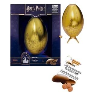 Ovo de páscoa harry potter Orbi Dourado Edição Limitada 250g