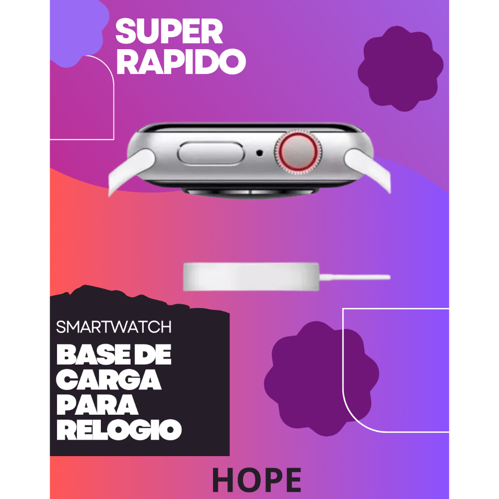 Base De Carga Para Relógio Inteligente Smartwatch | Shopee Brasil