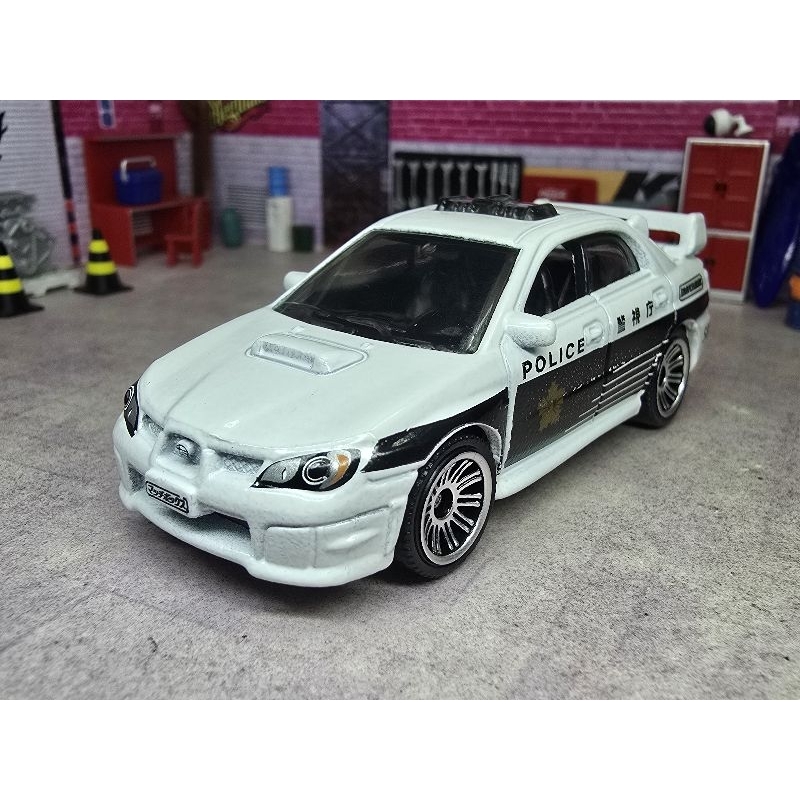 Miniatura Matchbox '07 Subaru WRX Impreza Police 5-Pack 2024 Japan