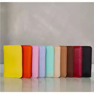porta cartao e documentos slim feminina 1 unidade couro ecológico promoção