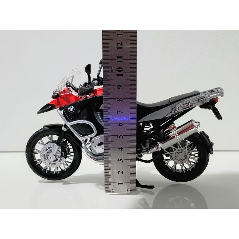 Miniatura Moto Bmw R 1200 Gs Escala 1/12 | Shopee Brasil