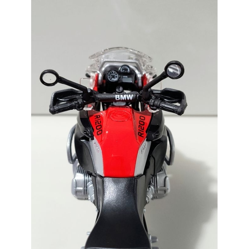 Miniatura Moto Bmw R 1200 Gs Escala 1/12 | Shopee Brasil
