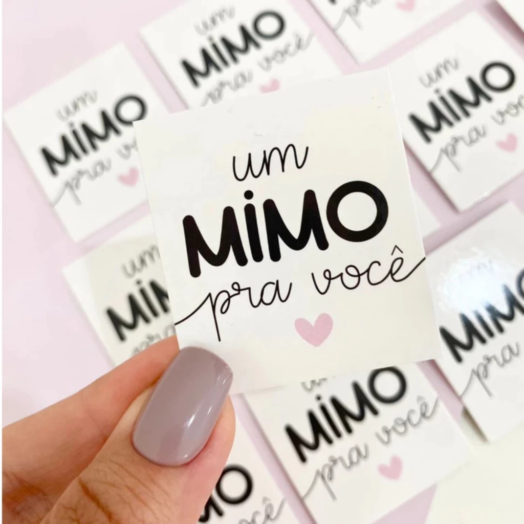 40 - 240 Unidades Mini Cartão Agradecimento para seu cliente Frase Um ...