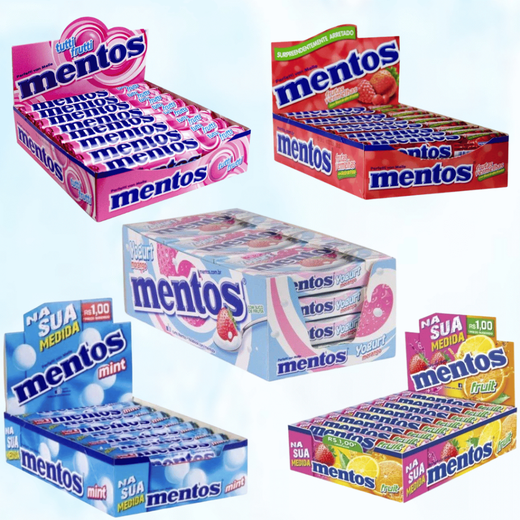 Mentos Drops Tubo 600g C/16 Unidades - Perfetti | Shopee Brasil