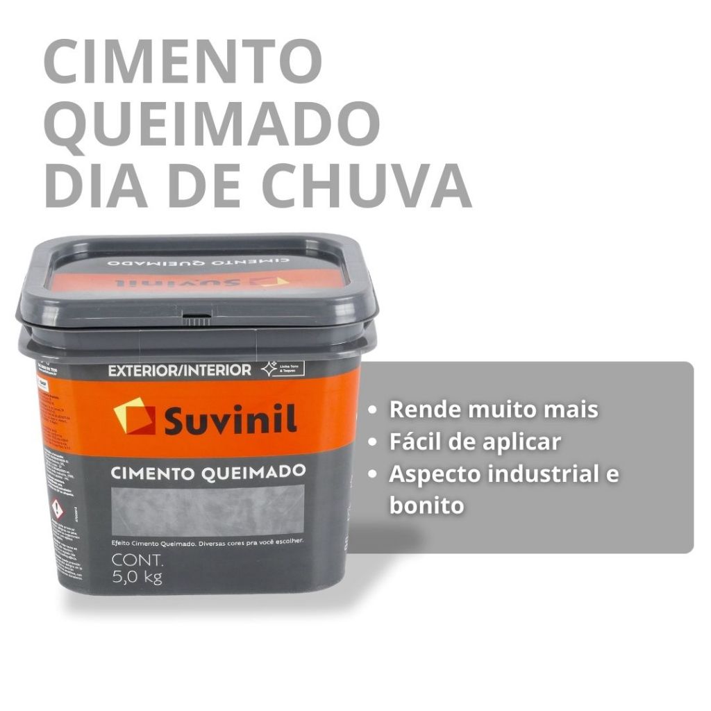 Cimento Queimado Suvinil 5Kg