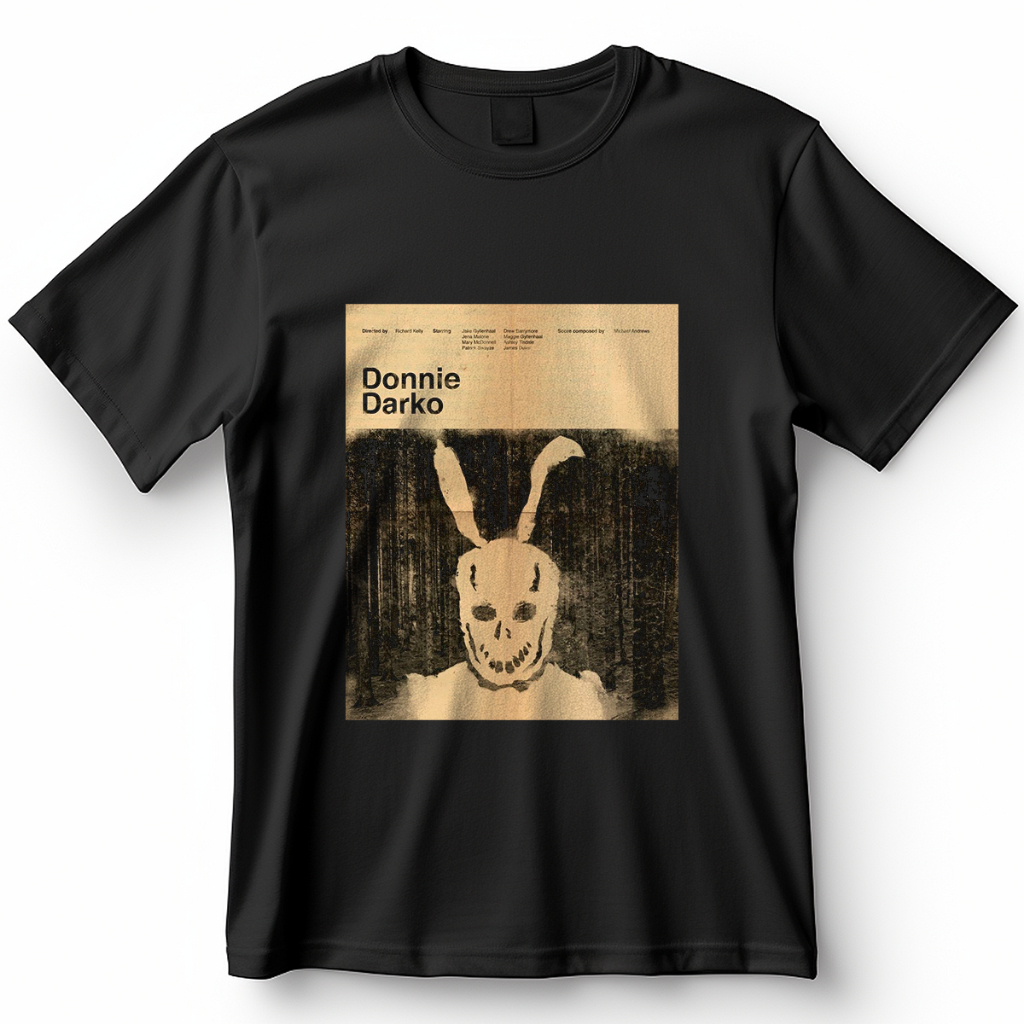 Camiseta Donnie-Darko-Estampa-2 Blusa Camisa de 100% Algodão