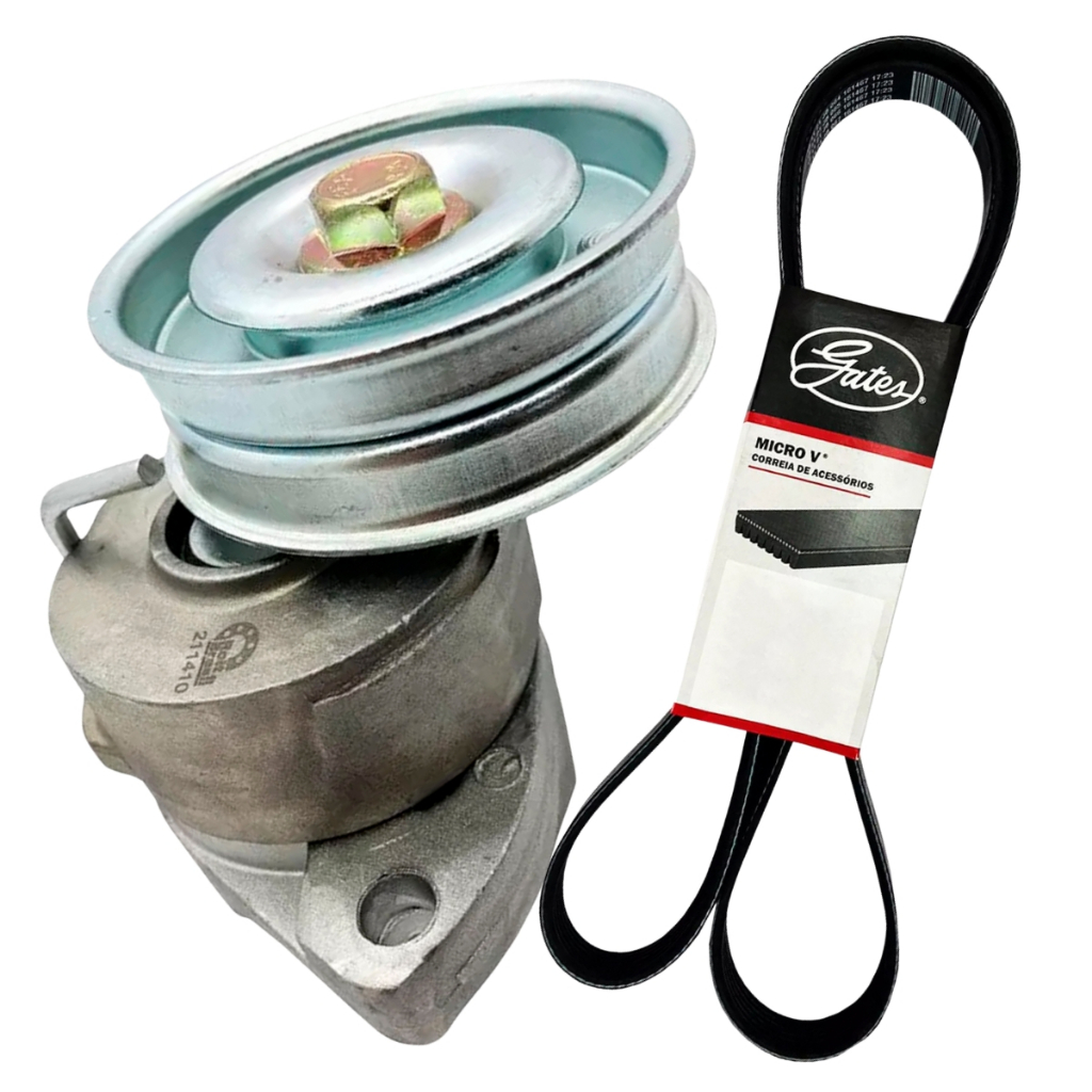 Kit Correia Alternador Chevrolet Cobalt 1.4 1.8 8V 2012 2013 2014 2015 ...