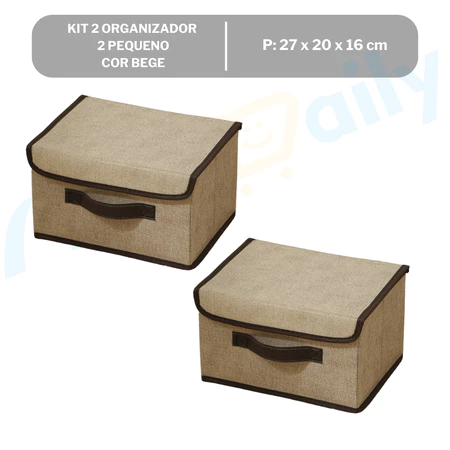 Kit 2/3 caixas mutiuso organizadora colors dobravel tnt para armarios, guarda roupas og-38-nd/og-39-nd