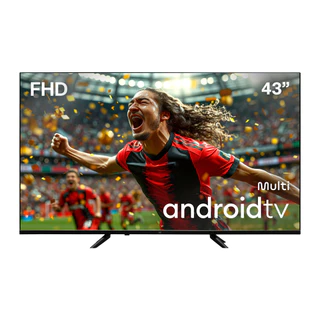 Smart TV DLED 43 Full HD Multi Android 11 3 HDMI 2 USB - TL092E