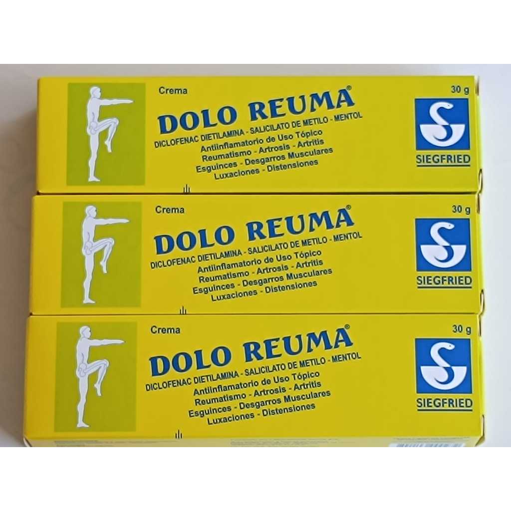 KIT 3 POMADA DOLO REUMA 30G PARA MASSAGEAR | Shopee Brasil
