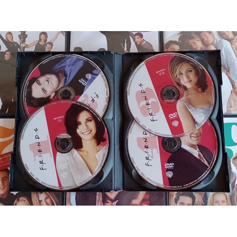 (未使用･未開封品)Friends: Collection [DVD] Box Dvd Friends - A Coleção Completa / 10 Temporadas Sem Uso