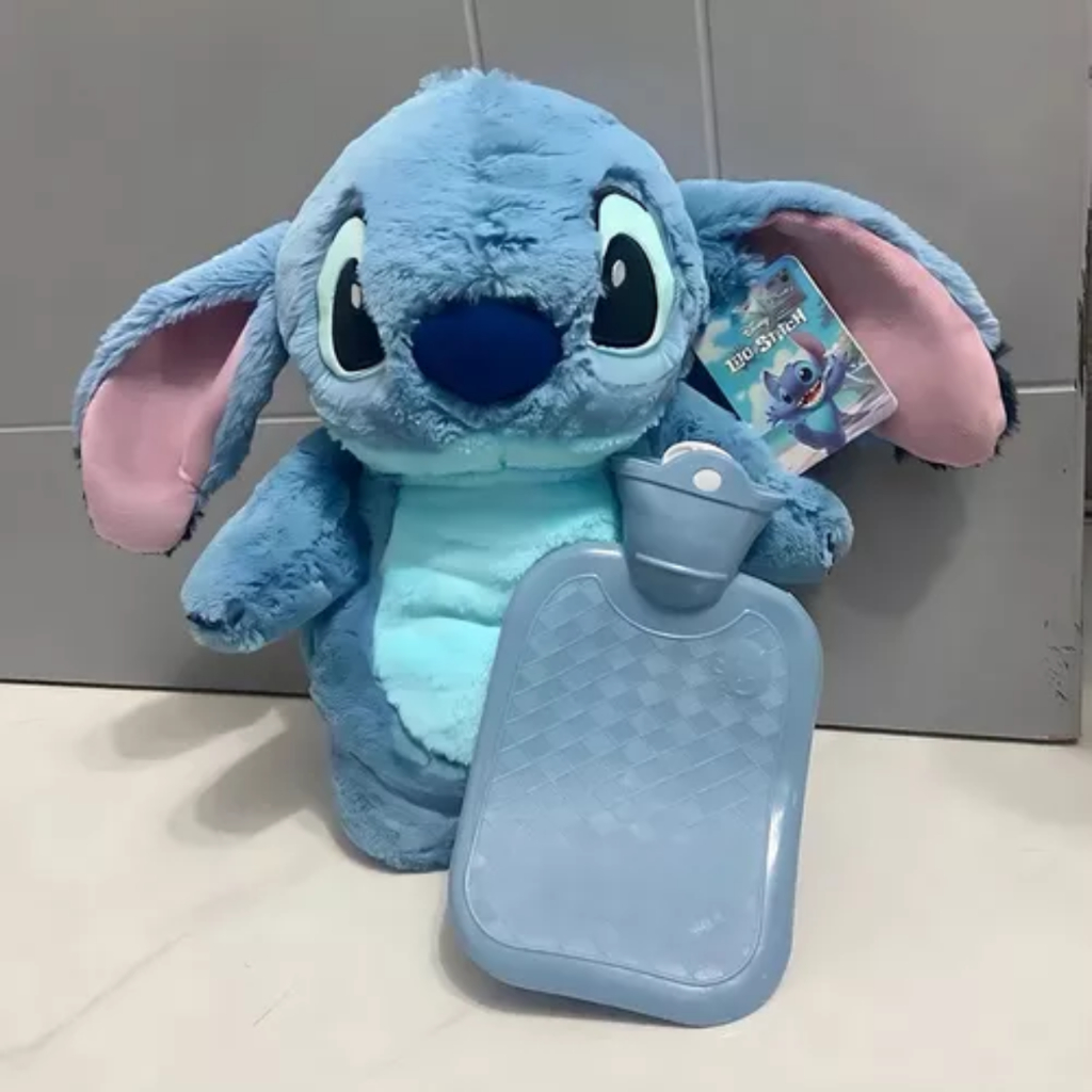 Compressa Água Stitch Bolsa Térmica Quente Frio Dor Cólicas Cor Azul ...