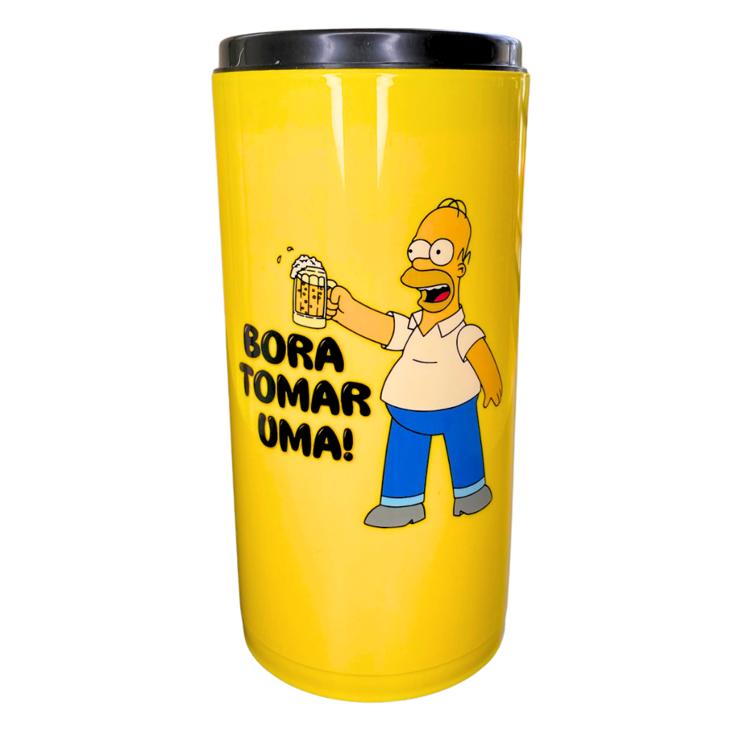 Monte Seu Kit Suporte Cerveja Os Simpsons Personagens 350ml