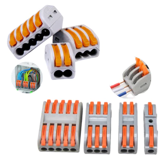 Kit 10 Conector Fio Elétrico 5mm² (250V/32A) Vias e Fases Compacto Derivação Original 100CEM